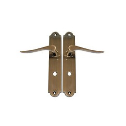 Ensemble poignées de porte Irina serrure avec trou de condamnation