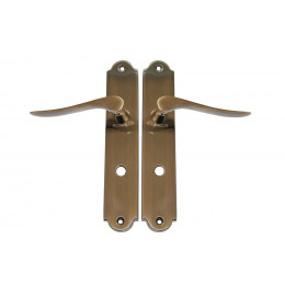 Ensemble poignées de porte Irina serrure avec trou de condamnation