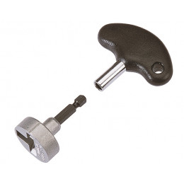 Tournevis à crochets avec porte embout