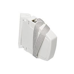 Enrouleur PVC Blanc sangle 5000x22mm