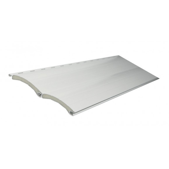Lame alu Blanc 2.50m pour volet roulant - Lot de 4