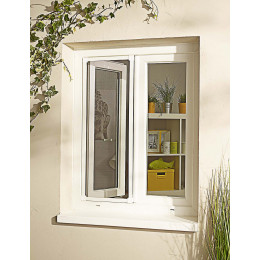 Moustiquaire toile bande velcro Rouleau 150x120cm Gris