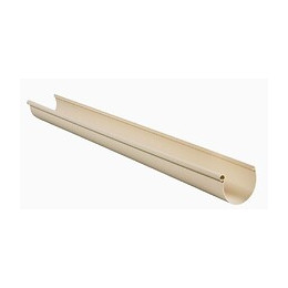 Profile de gouttière pvc sable diamètre 25 cm 2 metres nicoll
