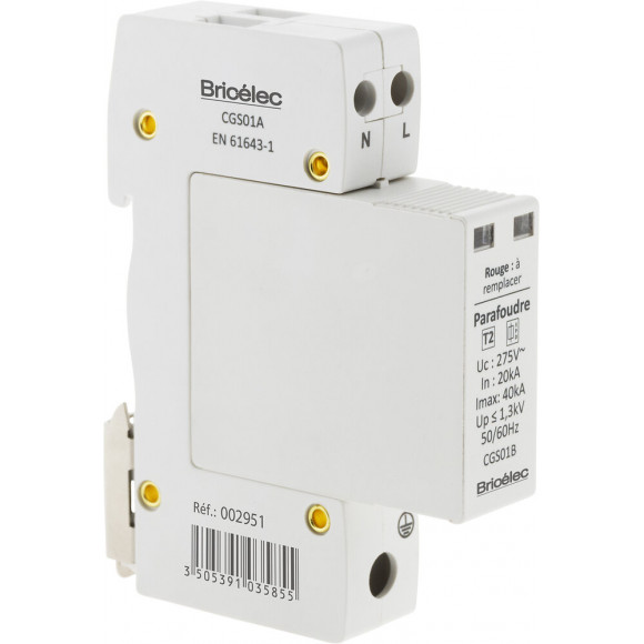 Parafoudre modulaire phase neutre