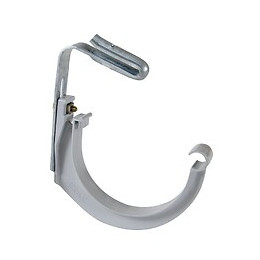 Crochet pvc pour couverture ondulée gris diamètre 25 cm nicoll