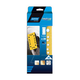 Garniture perforée 115x280 G131F NORTON grain 40 20MULT