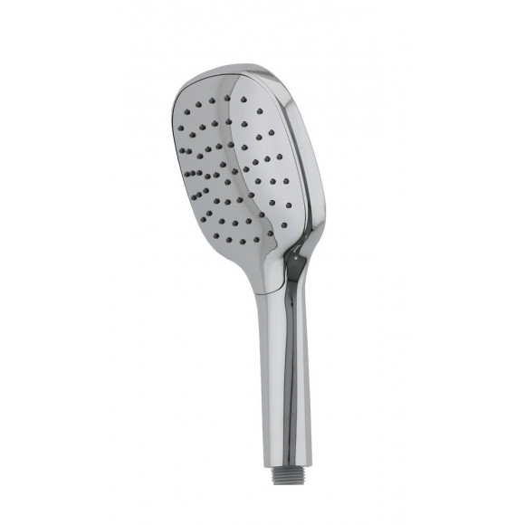 Douchette design soft carrée 1 jet chrome