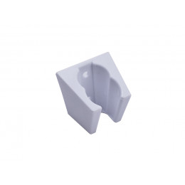 Support douchette 2 positions blanche