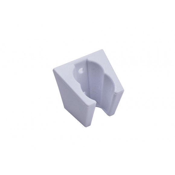 Support douchette 2 positions blanche