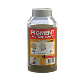 Pigments système couleur brun clair 1l