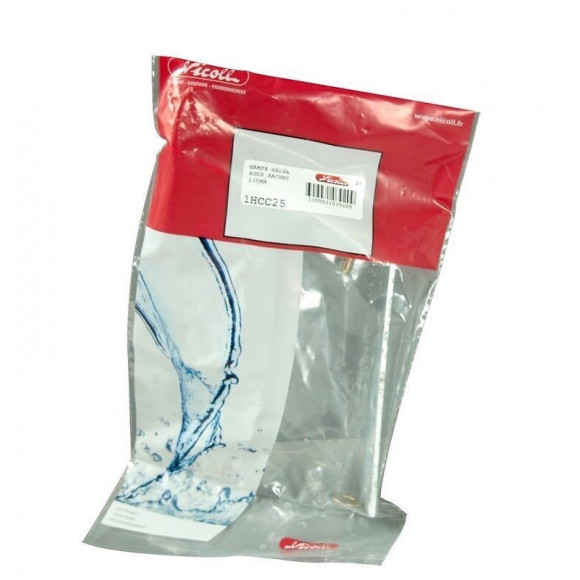 Hampe Galva 235 mm pour chevron nicoll