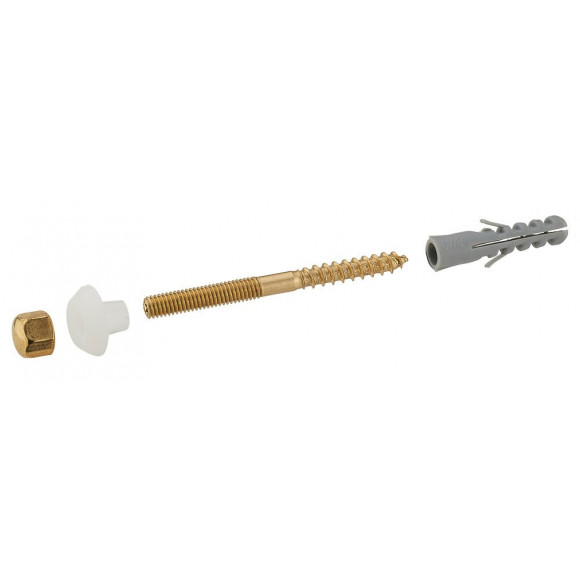 Fixations wc goujons 6x80mm chevilles 8x40mm