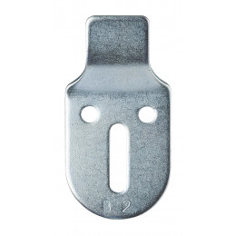 Pattes de fixation de lavabo en acier zingué