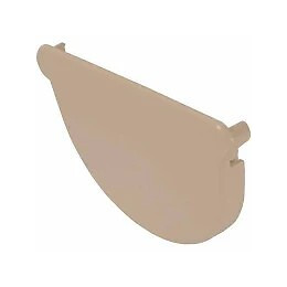 Fond naissance pour gouttière pvc sable diamètre 16 cm nicoll