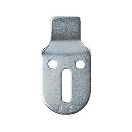 Pattes de fixation de lavabo en acier zingué