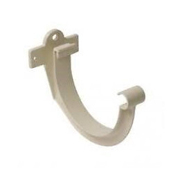 Crochet bandeau pvc pour gouttière sable diamètre 16 cm nicoll