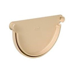 Fond de naissance pour gouttière pvc sable diamètre 25 cm nicoll