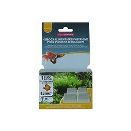 Bloc week-end pour poissons (30 gr) - AQUAPRIME