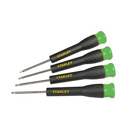 Micro tournevis STANLEY torx - jeu de 4 pcs