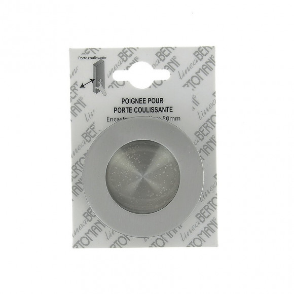 Cuvette à encastrer ronde diamètre 65mm inox