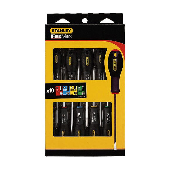 Lot 10 tournevis FATMAX