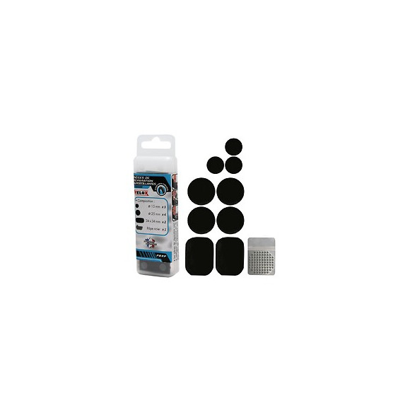 Lot de pièces de réparation autocollantes