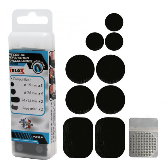 Lot de pièces de réparation autocollantes