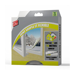 Joint souple et flexible blanc 15 mètres
