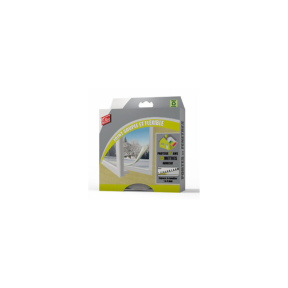 Joint souple et flexible blanc 15 mètres