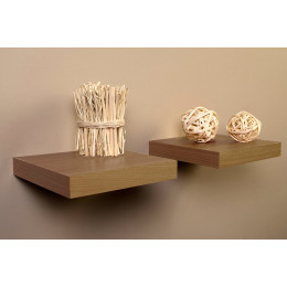 Etagère Home Décor noyer 25 x 25 cm