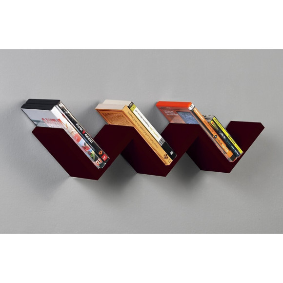 Etagère ''ZIG-ZAG'' noir 59x12x12cm