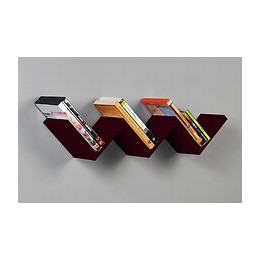 Etagère ''ZIG-ZAG'' noir 59x12x12cm