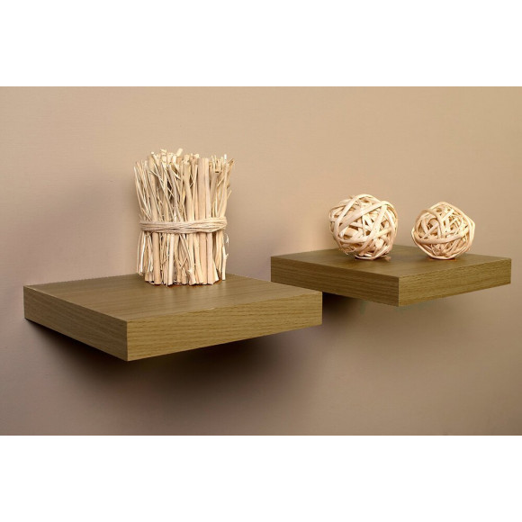 Etagère Home Décor chêne 25 x 25 cm