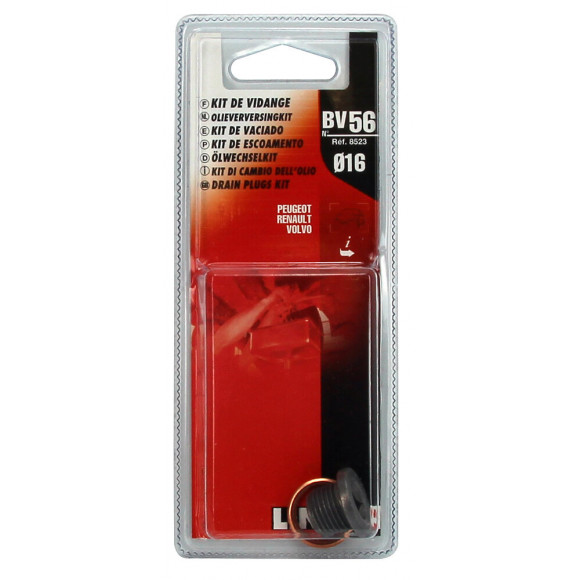 Kit bouchon de vidange+joint Renault/Peugeot