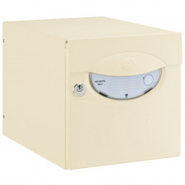 Boîte aux lettres Iguane, coloris ton pierre, 2 portes - DECAYEUX