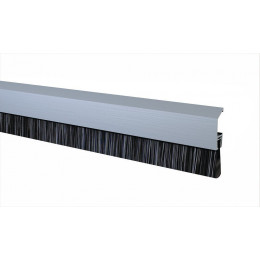 Bas de porte à visser pro design argent