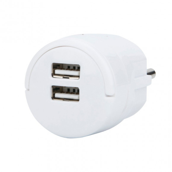 Prise compacte USB 2,1A BRICELEC