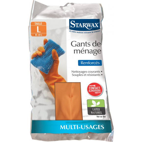 Paire de gants de ménage Renforcés - Taille 8