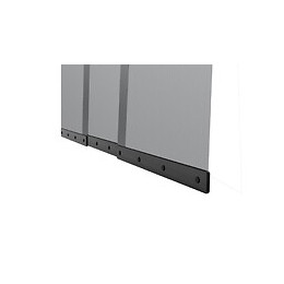 Rideau de porte easy PVC anthracite 95x220cm