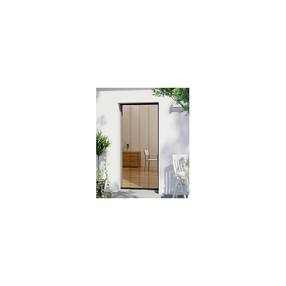 Rideau de porte easy PVC anthracite 95x220cm