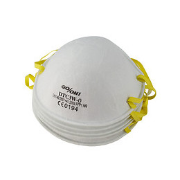 5 masques anti-poussière