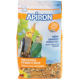 Menu pour grandes perruches 800gr APIRON