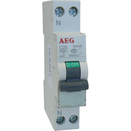 Disjoncteur Phase + Neutre 20 A