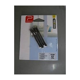 Carte 4 vis 50 mm relié 1 embout PERFECTLINE