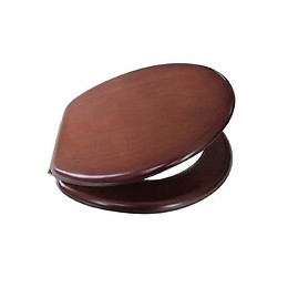 Abattant bois pin fonçé