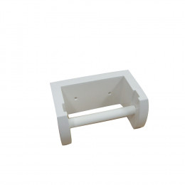 Dérouleur WC en MDF blanc brillant