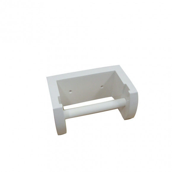 Dérouleur WC en MDF blanc brillant