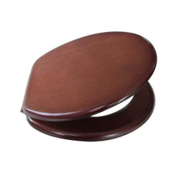 Abattant bois pin fonçé