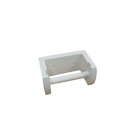 Dérouleur WC en MDF blanc brillant