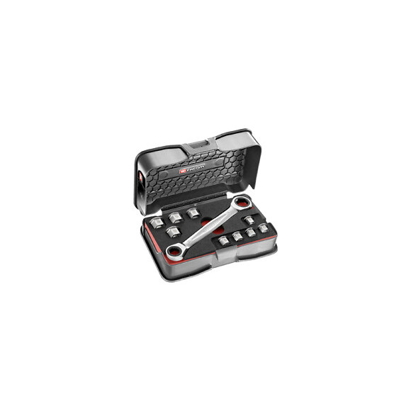 Coffret clé à cliquet 11 en 1